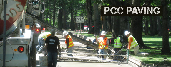 PCC Paving