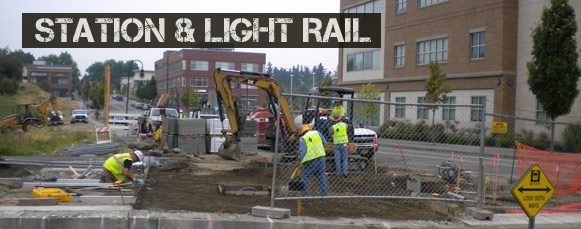 Station & Light Rail